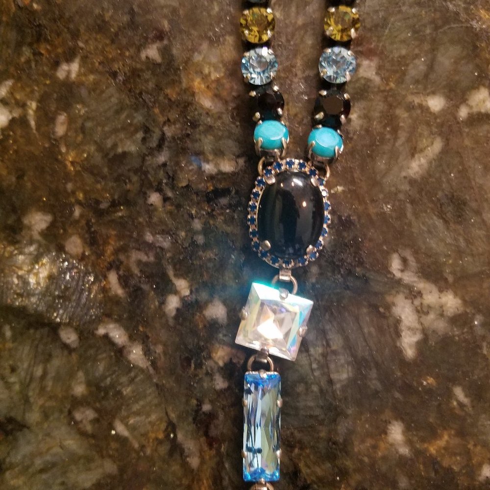 Ermani Bulatti Vintage Assorted Stones Necklace